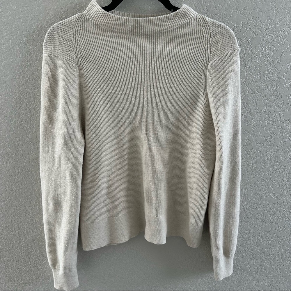 Lululemon Cotton-Blend Mock Neck Sweater